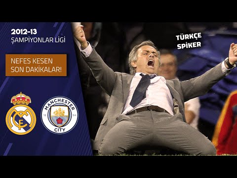 Real Madrid 3 - 2 Manchester City / 2012-13 Şampiyonlar Ligi (Türkçe Spiker)