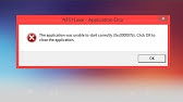 0xc000007b Application Error Fix Windows 7 64 Bit Youtube