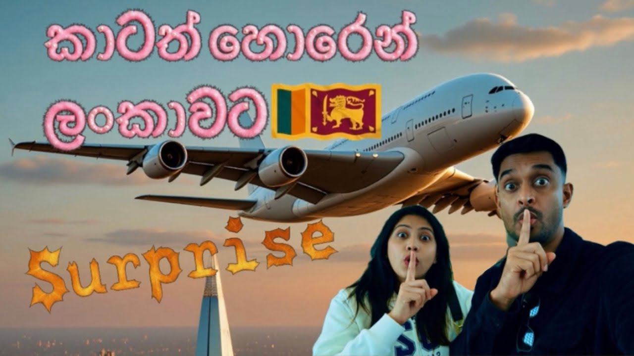 Back to Sri Lanka 🇦🇪🇱🇰| Surprising Our Families❤️🫶😱