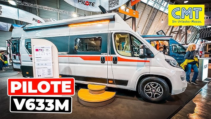 Pilote V633M, un fourgon aménagé tout en hauteur ⋆ Esprit Camping Car - Le  Mag