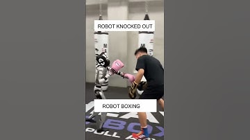 Robot knocked down #robot #technology #fails
