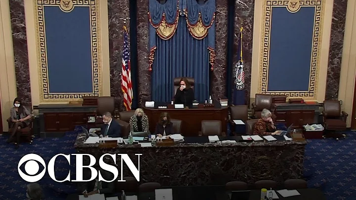 Senate debates larger stimulus checks and defense spending bill