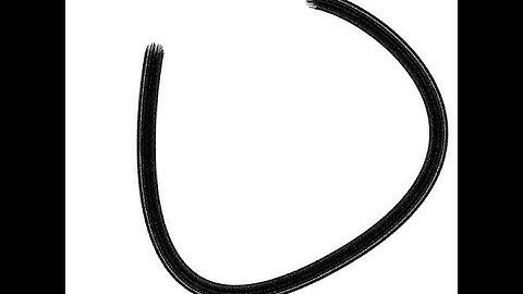 Stroke path- Making a brush mark along a curve path in Photoshop 2020