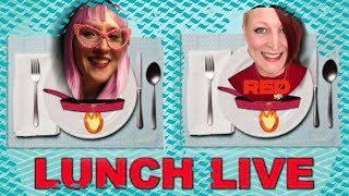 LUNCH LIVE with SERENITY STUDIO ART!