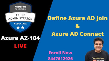 How to configure Azure AD Join and Azure AD Connect Complete practical LAB | Azure AZ-104