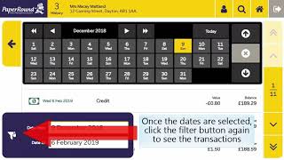 Using The History Tab On Counter News Paypoint
