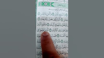 سوره الفجر ما شاء الله جميل قران#shots #اكسبلور #تيك_توك #duet