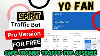 HOW TO GET UNLIMITED Safe TRAFFIC FOR Adsense | Trafic Spirit | Get Safe Traffic For Adsense Loading