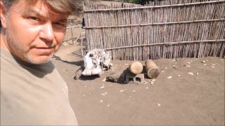 Как устроен базовый лагерь охотников в Африке?  Hunting basecamp in Africa