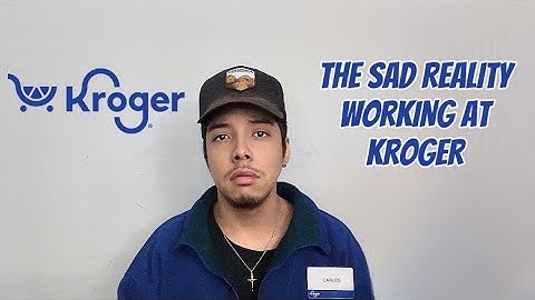 MY KROGER EXPERIENCE - Quitting On The Second Week
