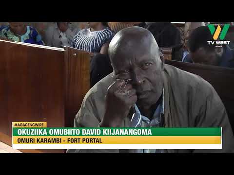 AGACENCWIRE: Okuziika Omubiito David Kiijanangoma omuri Karambi.