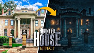 Day for Night Haunted House Effect