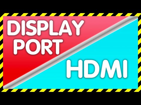 Видео: 😄 HDMI VS DISPLAYPORT | УЗНАЙ ЭТО! 😁