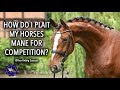 HOW DO I PLAIT MY HORSES MANE FOR COMPETITION?  - Competition Mastery TV Episode 4