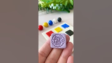 Polymer Clay Colour Recipe for Smokey Lilac #polymerclay #polymerclaytutorial #colormix