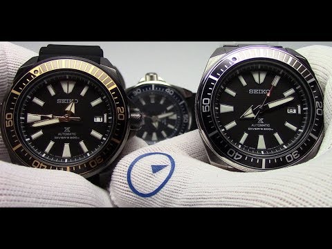 Seiko Samurai Automatic Dive Watch - New Release for 2017