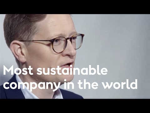 Ørsted ranked the most sustainable company in the world (2020)