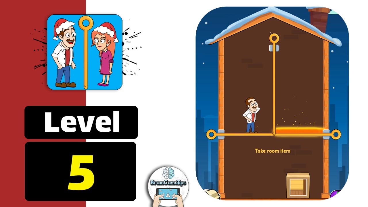 Home Pin: Pull The Pin Puzzle - Level 5 Take Furniture Walkthrough