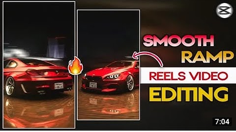 Smooth Speed Ramp TRANSITION Effects CAR Reels Tutorial|Edit Super Car