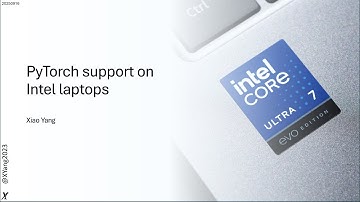 PyTorch support on Intel laptops