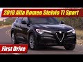 2018 Alfa Romeo Stelvio Ti Sport AWD: First Drive