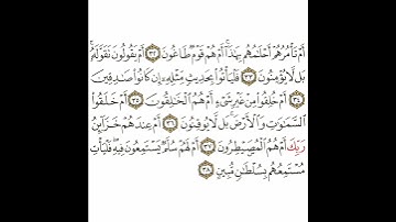 سورة الطور 5 القسم الخامس تكرار كيفي من .. أم تأمرهم أحلامهم بهذا .. إلى .. بسلطان مبين #quran #قرآن
