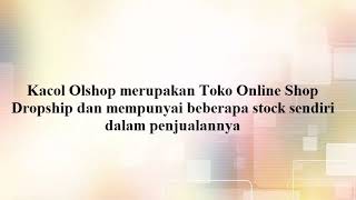 Technopreneurship Kacol Olshop