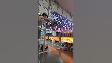 Transform Spaces with Ultra-Thin LED Screens.#leddisplay #ledscreen #yuchip #ledwall #ledvideotron