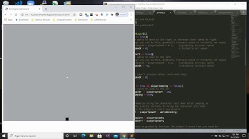 JavaScript 2D Game: Jumping Part1