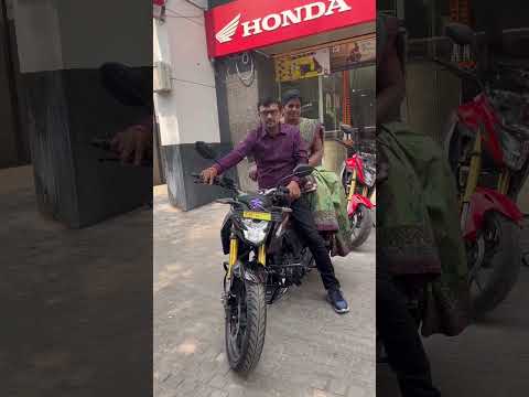 !! Bike Delivery with Family Honda Hornet 2.O !! #shortvideo #shorts #short