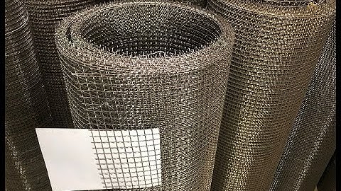 Lưới inox đan 201, 304 -LƯỚI LÀM HÀNG RÀO, TẤM SÀNG, VĨ SẤY, CHỐNG CHUỘT, BẢO VỆ CÔNG TRÌNH SIÊU BỀN