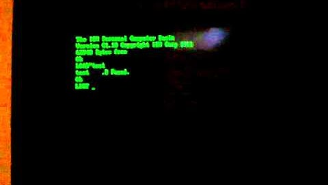 IBM PC CASSETTE TEST