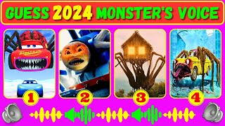 Guess Monster Voice McQueen Eater, Spider Thomas, Spider House Head, Car Eater Coffin Dance