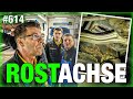 HAMMER!! 😲 Mercedes-Achse vom Rost zerfressen! | Inertisierungsanlage?? B-Klasse Airbag-Problem