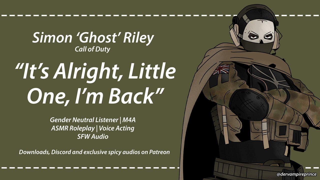 ASMR | Call of Duty - Ghost Comes Home To Find You Regressed [M4A] [Age Regression Comfort]