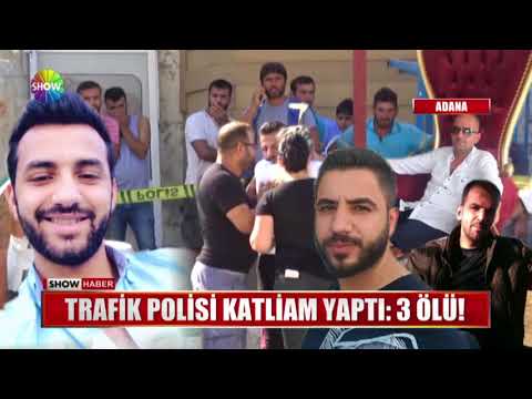 Trafik polisi katliam yaptı: 3 ölü!