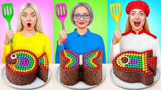 Tantangan Masakanku vs Nenek | Pertarungan Memasak Gila oleh Super Hyper DO