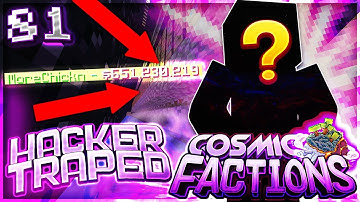 CRAZY $650 MILLION + GODSET HACKER TRAPPED! | Minecraft FACTIONS #81 (CosmicPvP)
