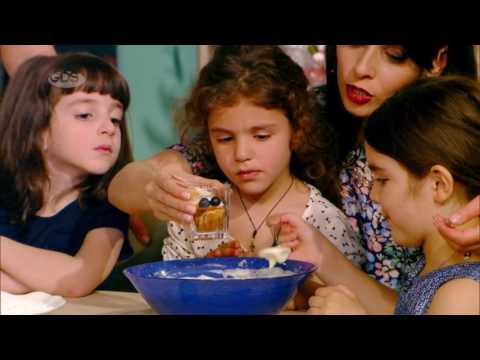 მოცვის ტირამისუ ბავშვების თანამონაწილეობით