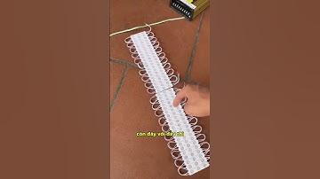 Hướng dẫn đấu led 12v