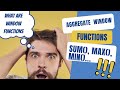 SUM( ) | MIN( ) | MAX( ) | COUNT( ) | AVG( ) | SQL WINDOW FUNCTIONS | AGGREGATE WINDOW FUNCTIONS
