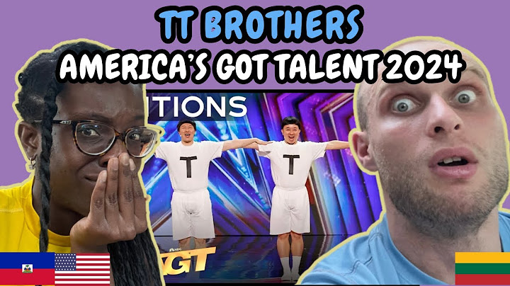 REACTION TO TT Brothers Will Make You SMILE! (Live on AGT 2024) | FIRST TIME WATCHING