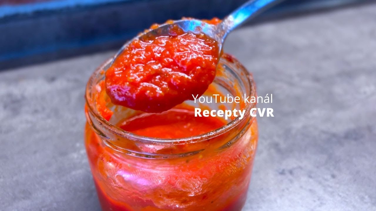 Paradajkovo-Papriková Omáčka ako Varianta Kečupu | Recepty CVR
