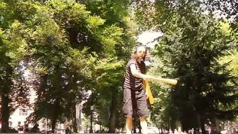 Joe Good Poi - Wraps and bounces in Slow Motion