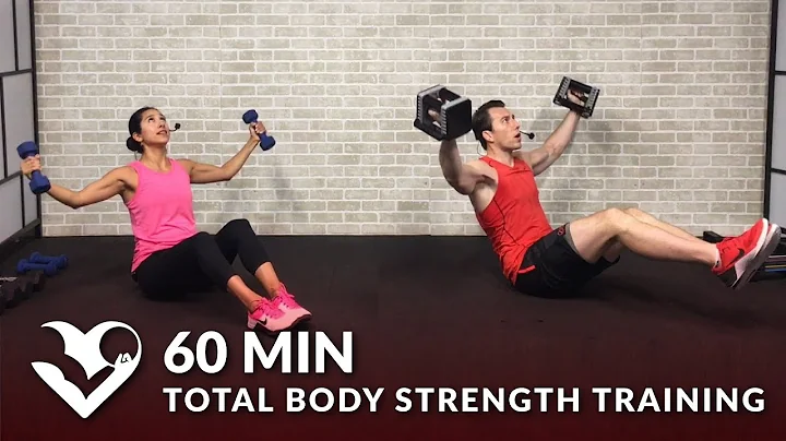 60 Minute Workout for Strength: Total Body Strength Training for Women & Men with Weights at Home