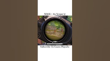 M416 + 4x Scope😮‍💨💀 #shorts #bgmi #bgmishorts