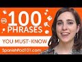 100 phrases every spanish beginner mustknow