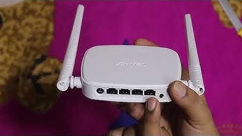 Tenda N301 Wireless N300 Easy Setup Router Setup & Review ₹ 899