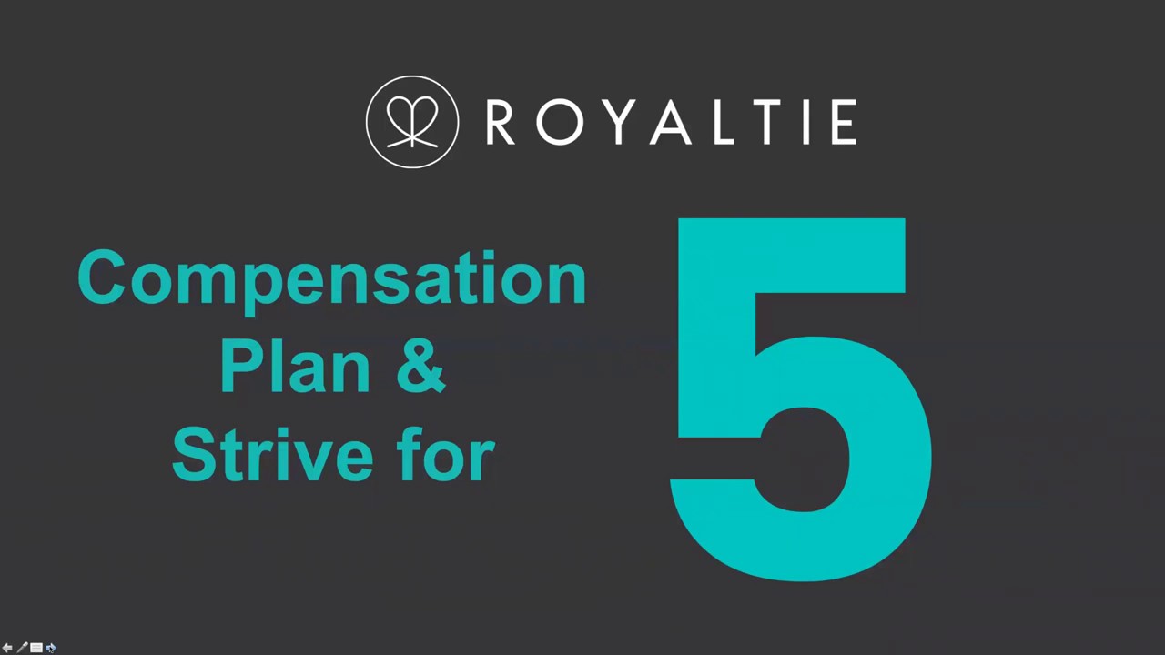 New Royaltie Compensation Plan and Strive for 5 Overview