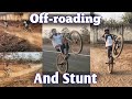Off-roading And Stunt 🤯#mtb nimda rider.